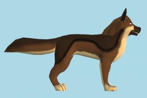 Fox fox, wolf, dog, animal, animals, cartoon