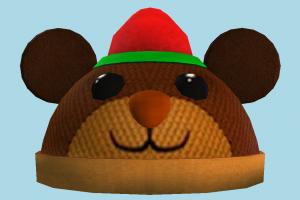 Roblox Santa teddy, santa, hat, toy, face, baby, cartoon