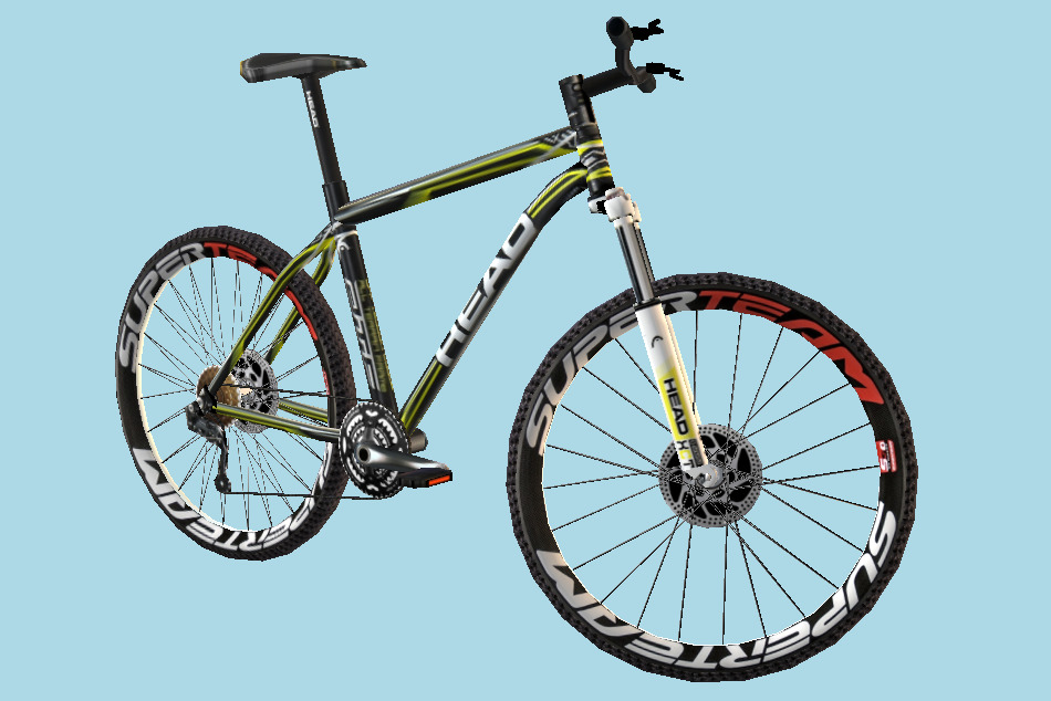 Sport Bicycle 3d model
