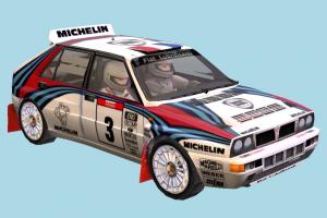 Lancia Delta Car car, vehicle, transport, carriage