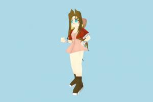 Aeris mdl, hlmdl, halflife, characters, animated