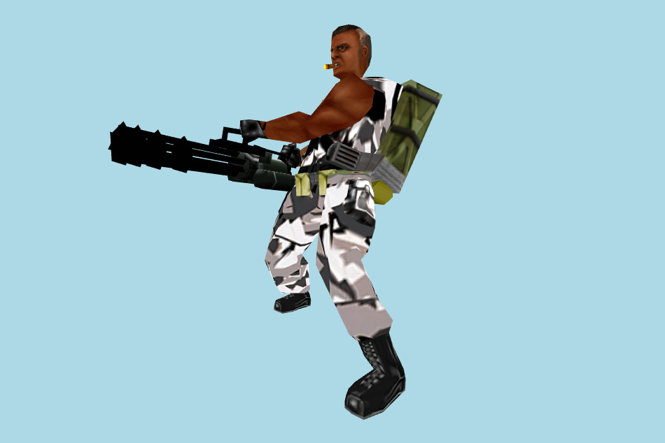 Hassault HL MDL 3d model