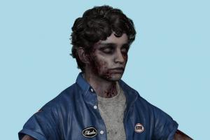 RE Martin Resident-Evil, RE, resident, evil, zombie, man, male, people, xna, characters, rigged