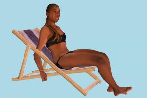 Bikini Woman woman, girl, female, lady, human, people, character, bikini, sun, beach, swimming, swim