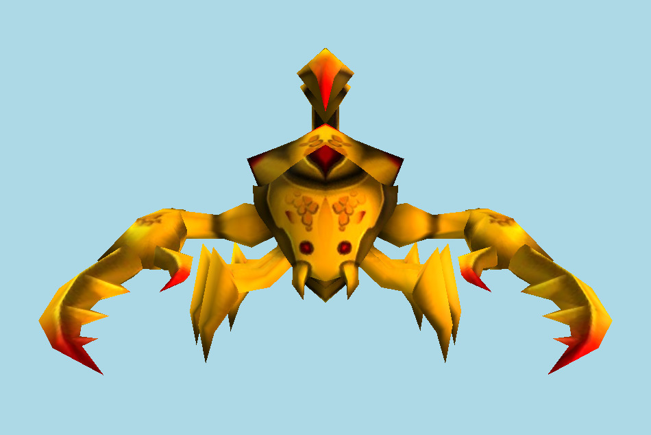 Centipede: Infestation Scorpion 3d model