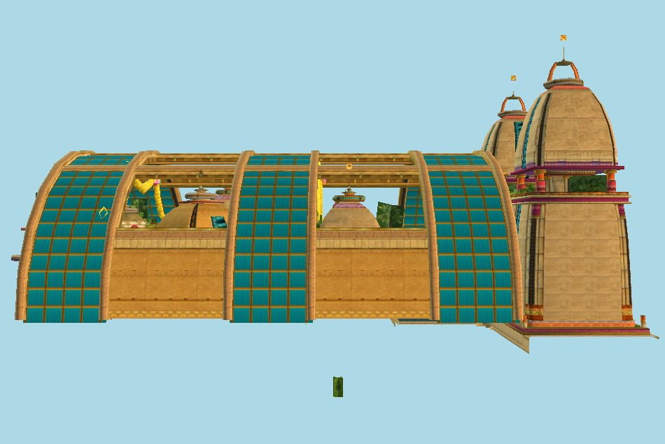 Sonic Colors Tropical Resort Acts Part 2 3d model