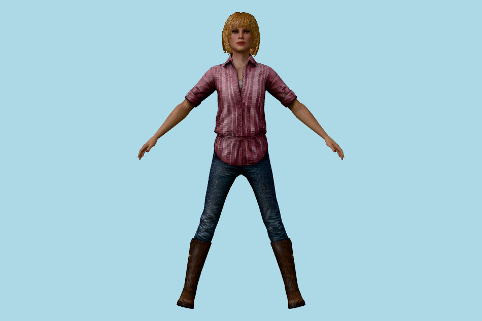 Silent Hill: Shattered Memories - Dahlia Mason 3d model