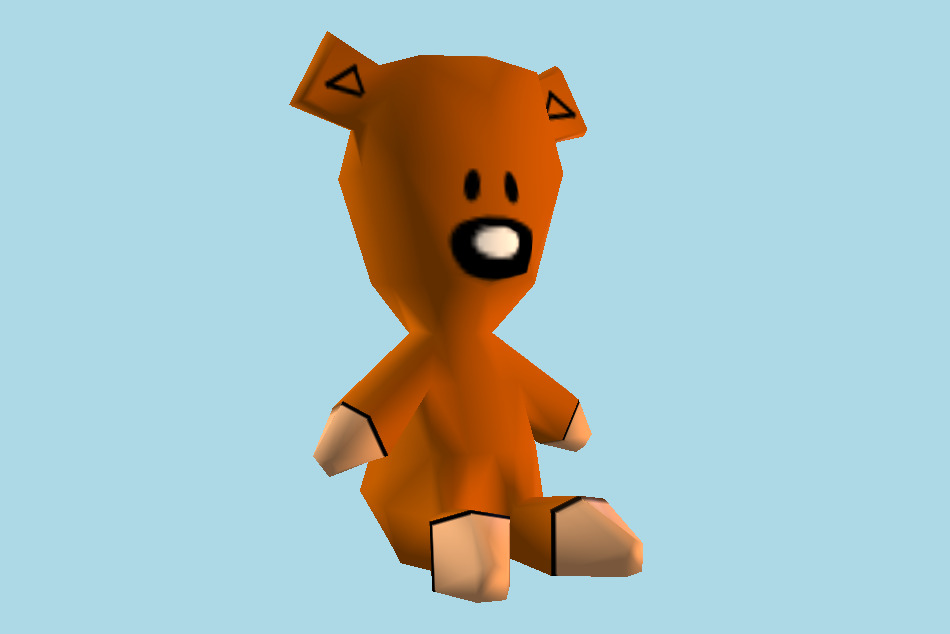 Teddy 3d model