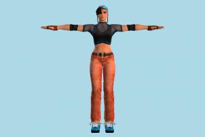 Tekken Julia tekken, woman, girl, lady, female, people, human, character