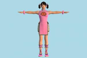 Tekken 7 Xiaoyu Tekken, woman, girl, female, people, human, character, cute, hentai