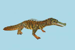 Gator mdl, hlmdl, halflife, animal, animated, elegator