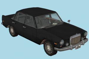 W110 Sedan Car Mercedes-Benz, Mercedes, old, car, vehicle, transport, carriage