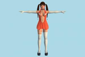 Hentai Girl girl, hentai, female, cartoon, anime, toony, animy, woman, people, human, character
