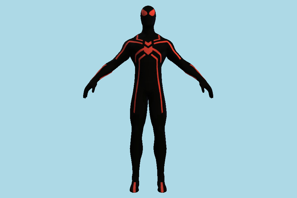 Big Time Spider-Man 3d model