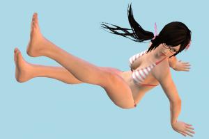 Kokoro Girl DOA, Dead-Or-Alive, bikini, girl, hentai, , pose, female, woman, lady, people, human, character