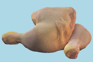 Chicken Legs chicken, grilled, meat, store, fastfood, food, raw, dinner, lunch, legs, fresh, scanned