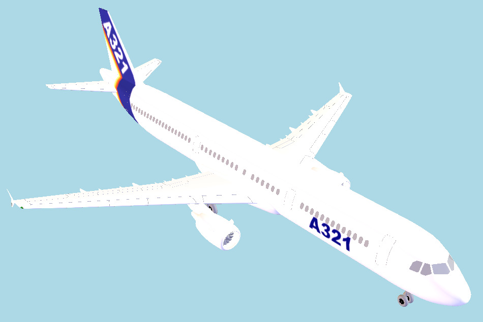 Plane 3d model