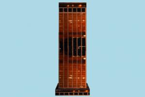 Skyscraper skyscraper, city, building, tower, build, domicile, lowpoly, structure