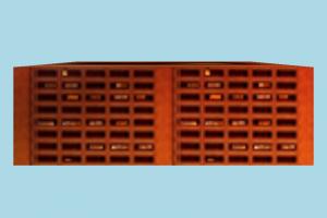 Building skyscraper, city, building, tower, build, domicile, lowpoly, structure