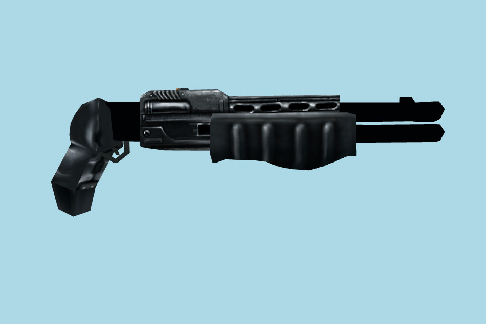 Scigun HL MDL 3d model