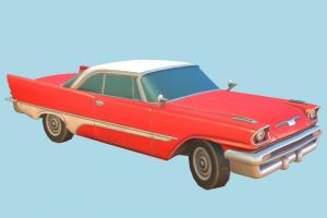 Desoto Fireflite car, retro, vehicle, classic, transport, carriage