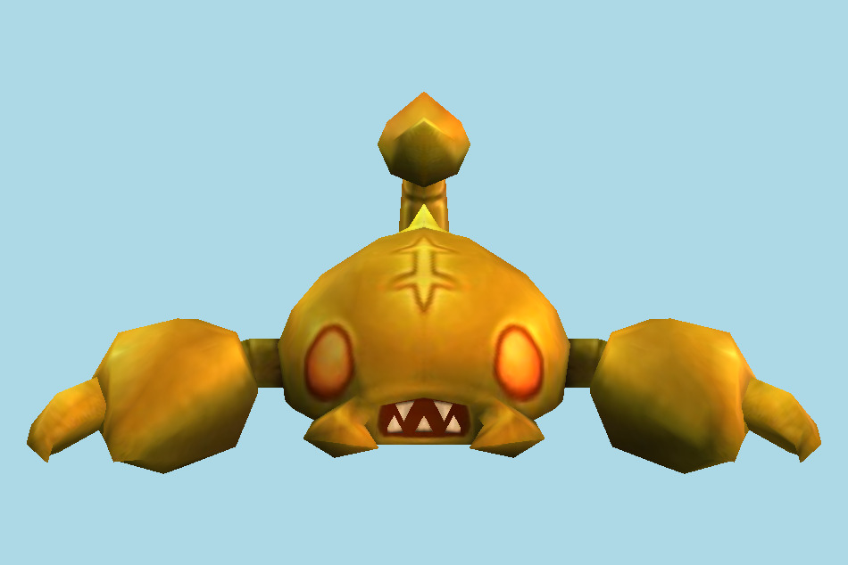 Summoners War Battle Scorpion-Wind 3d model