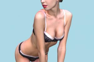 Girl in Swimsuit Girl-4