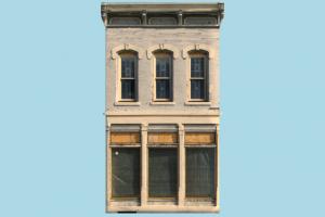 Building downtown, market, house, home, building, city, shop, build, apartment, flat, residence, domicile, structure