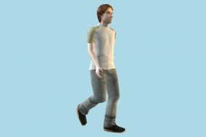 Man Walking man, male, people, human, character, walking