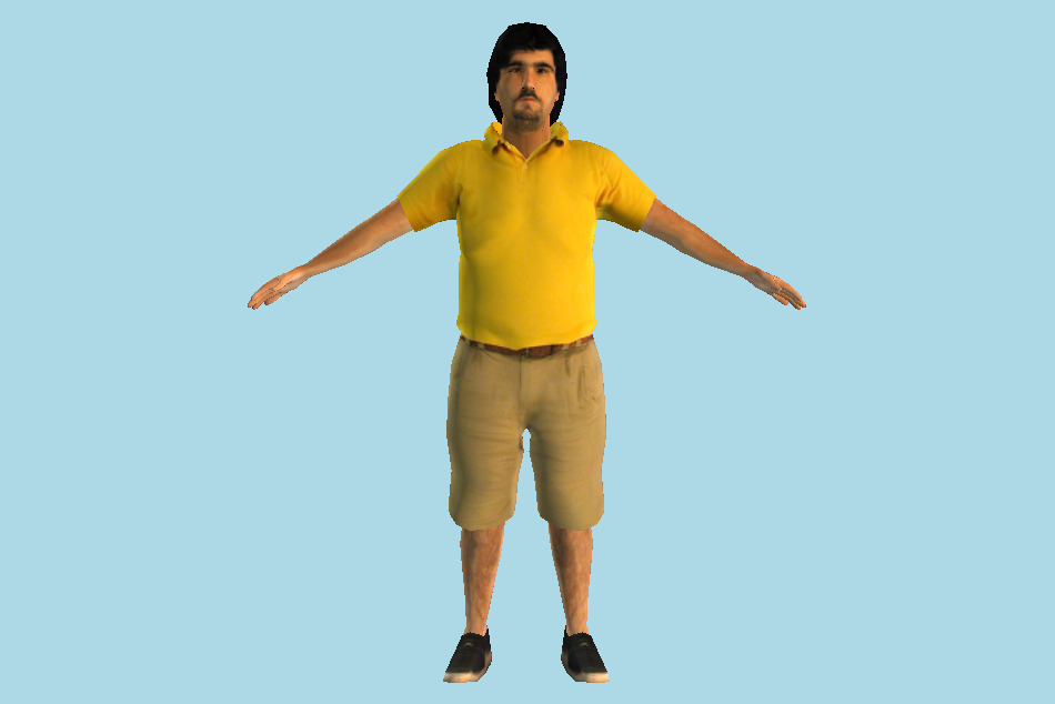 Man 3d model