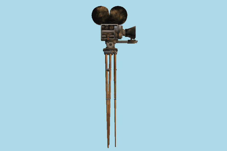 Camera 3d model