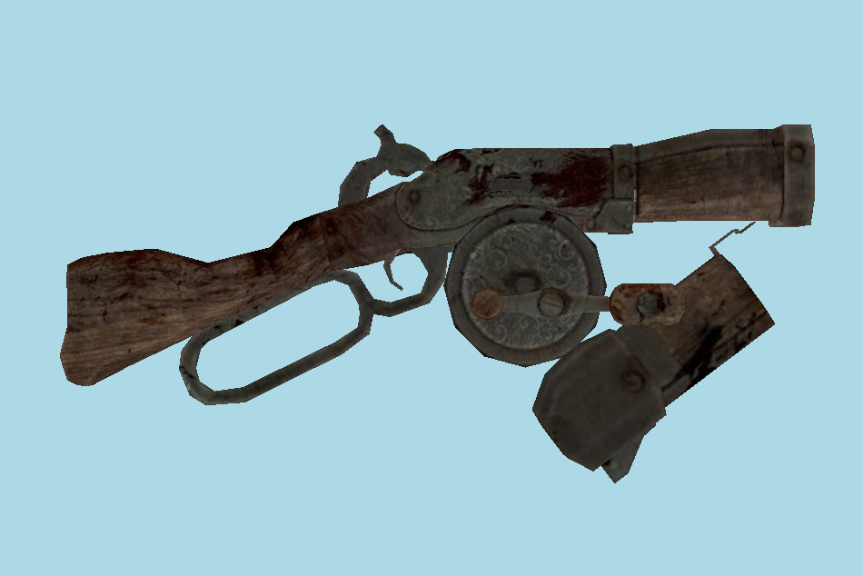 Grapple Gun 3d model