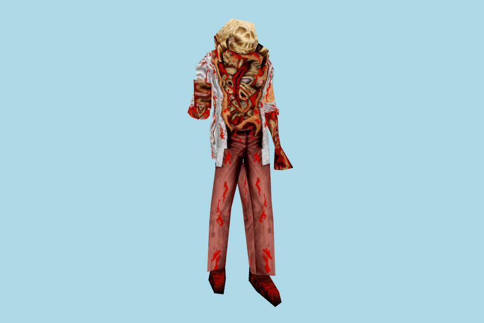 Zombie HL MDL 3d model