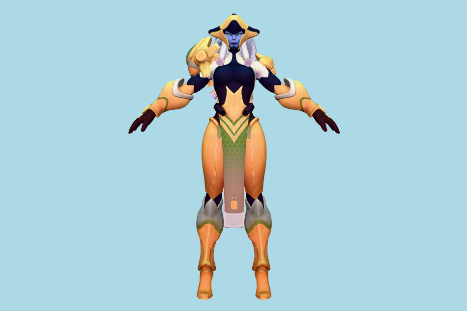 Athena 3d model