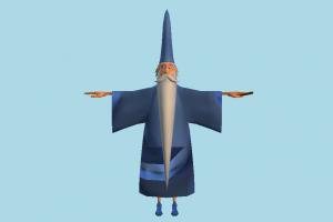Merlin professor, magician, wizard, aged, old, man, male, people, character, cartoon