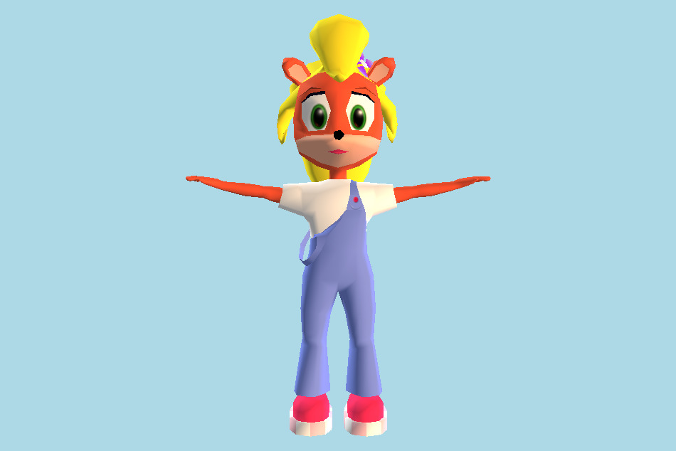 Crash Bandicoot - Coco Bandicoot 3d model