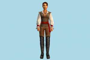 Girl woman, girl, female, lady, people, human, character, cartoon, lowpoly