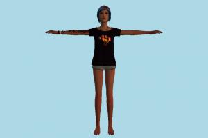 Chloe Price Girl woman, girl, lady, female, people, human, character