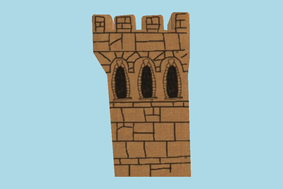 LittleBigPlanet Karting Castle 3d model