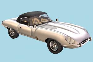 E-Type Car E-Type, jaguar, car, vehicle, savage, interior, truck, transport, carriage