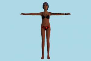 Chloe Price Girl girl, swim, bikini, lady, woman, female, people, human