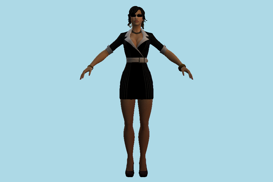 Candy Woman 3d model