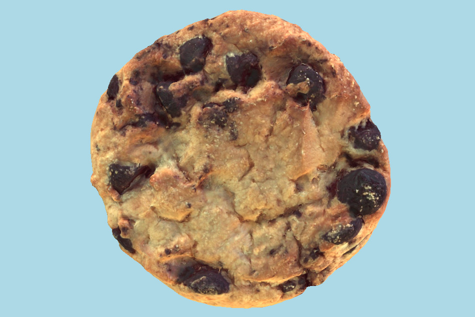 Chocolate Cookie 3d model
