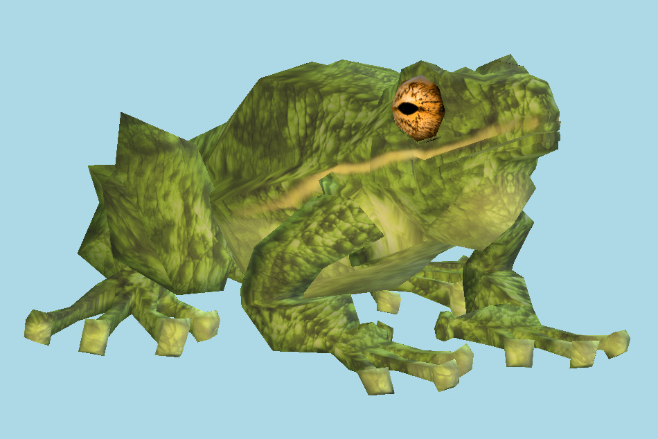 Frog 3d model