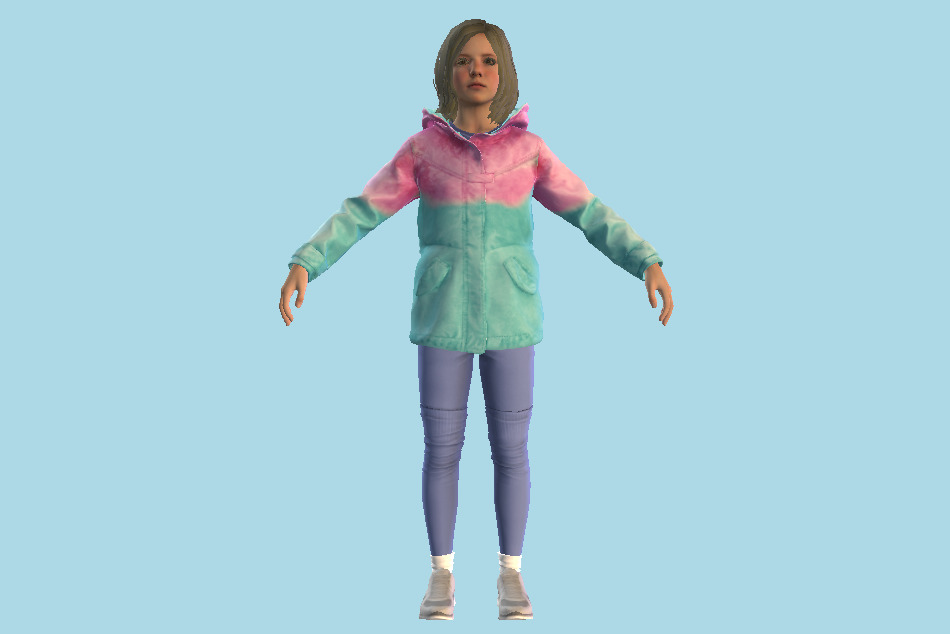 Detroit Zoe Become Human 3d model