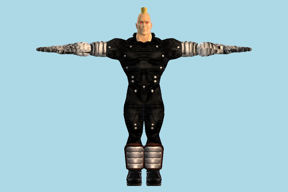 Tekken Jack Tag Tournament 3d model