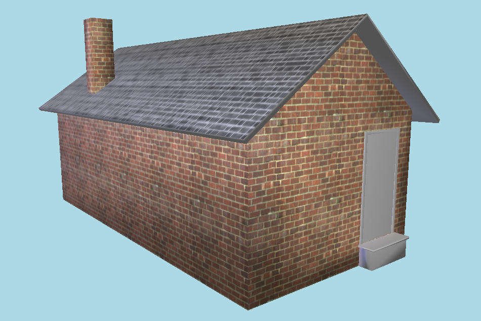 Smoke House 3d model