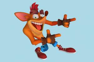 Crash Bandicoot Crash-Bandicoot, crash, bandicoot, playstation, toony, cartoon, character