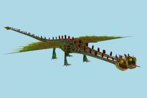Dragon dragon, monster, animal, animals, cartoon