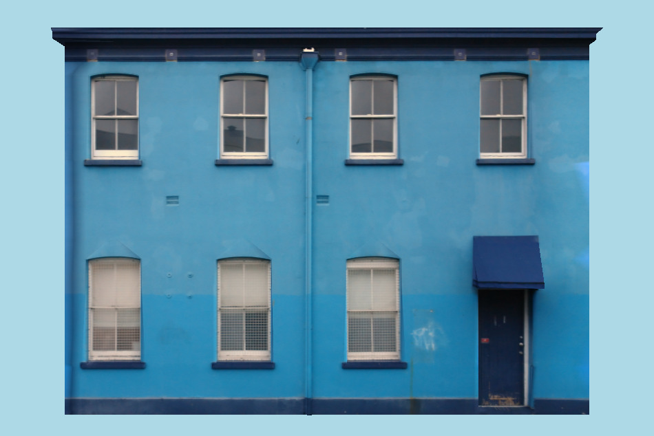 Blue Building 3d model